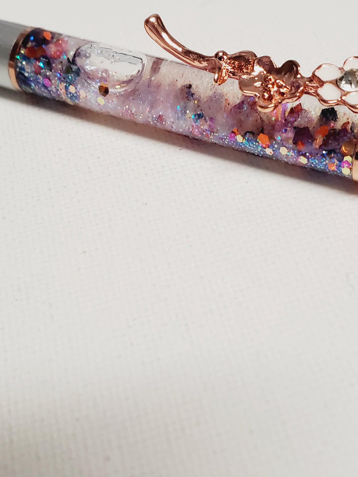 Flowers & Jeweled/Silver/Rose Gold