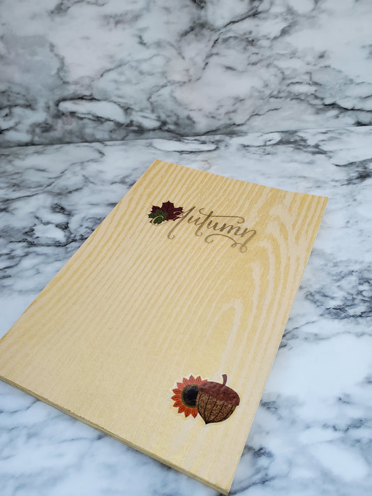 Single Wood Notebook