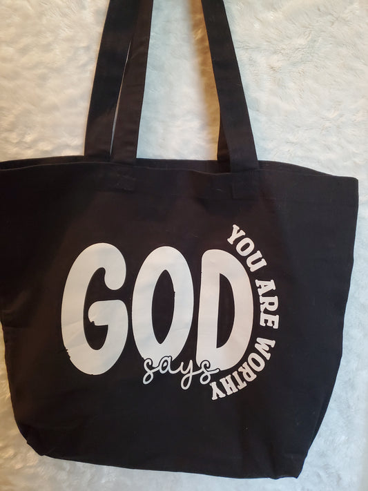 God Says You Are Worthy-Slighty Flawed-AS IS