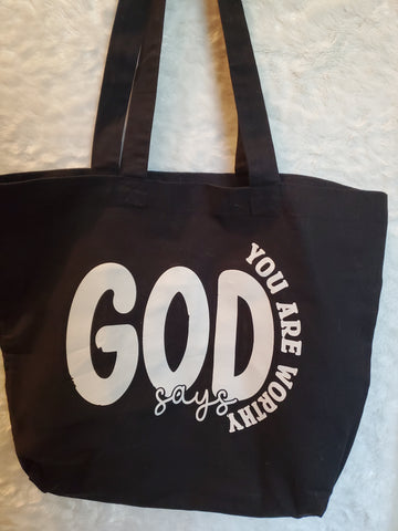 God Says You Are Worthy-Slighty Flawed-AS IS