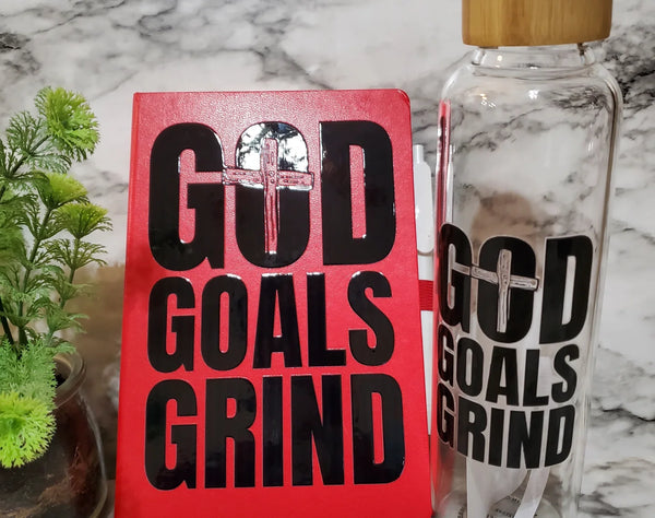 God, Goals, Grind with Pen