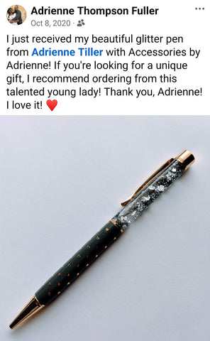 Black Heart Pen