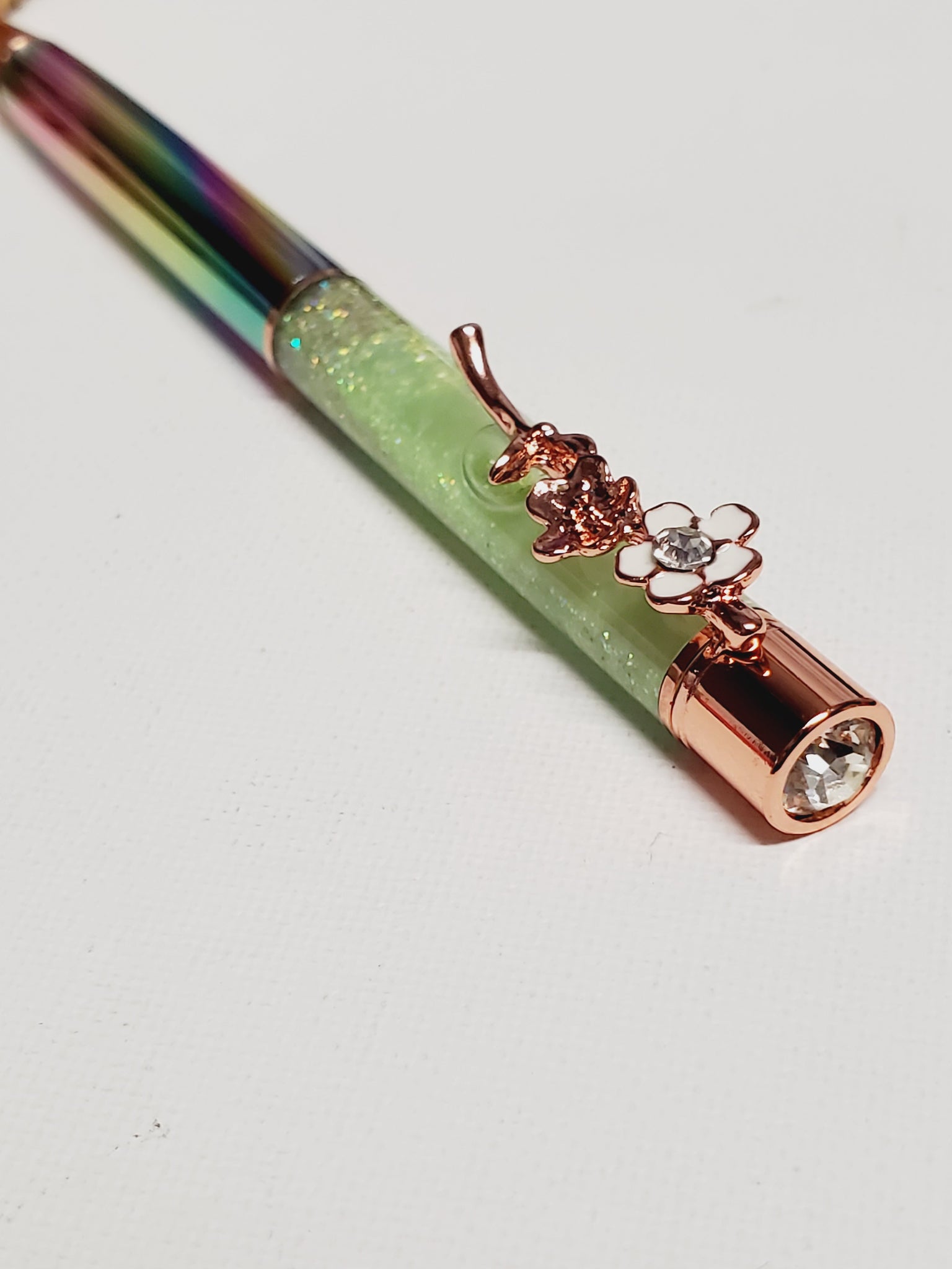Flowers & Jeweled/Rainbow/Sun Shift Glitter