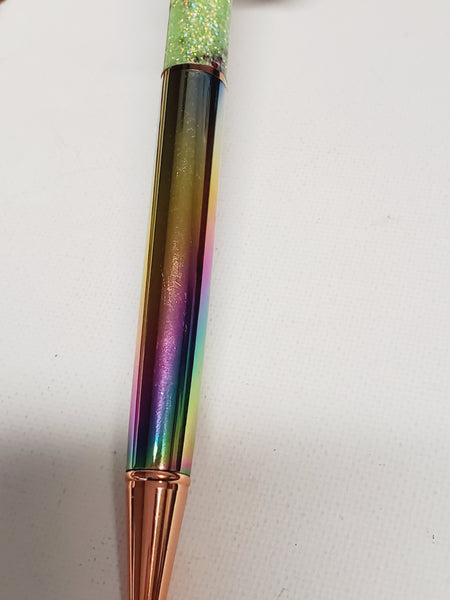 Flowers & Jeweled/Rainbow/Sun Shift Glitter