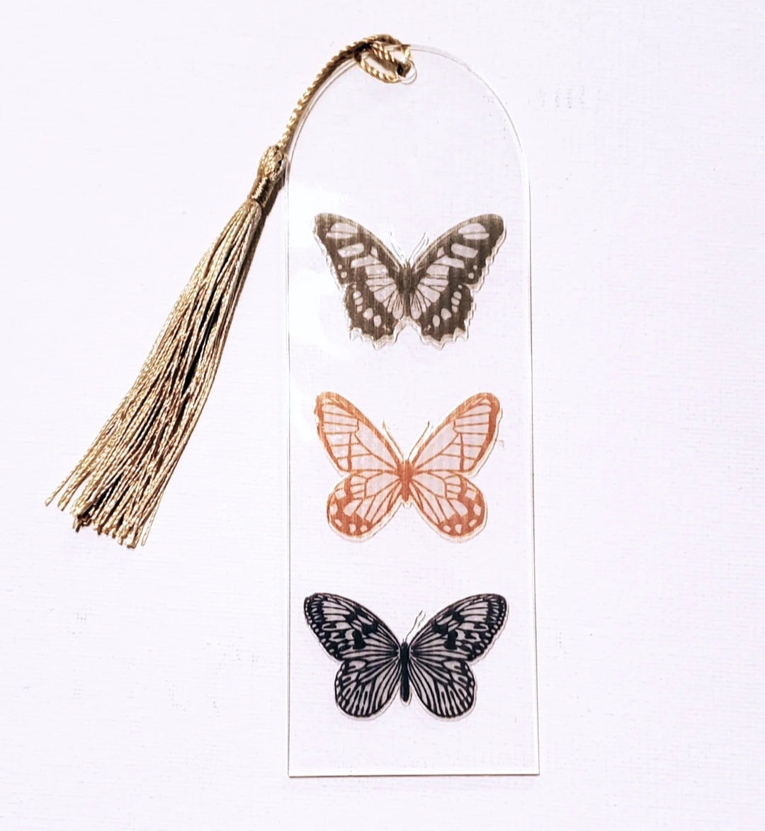 3 Butterfly with Tan Tassel