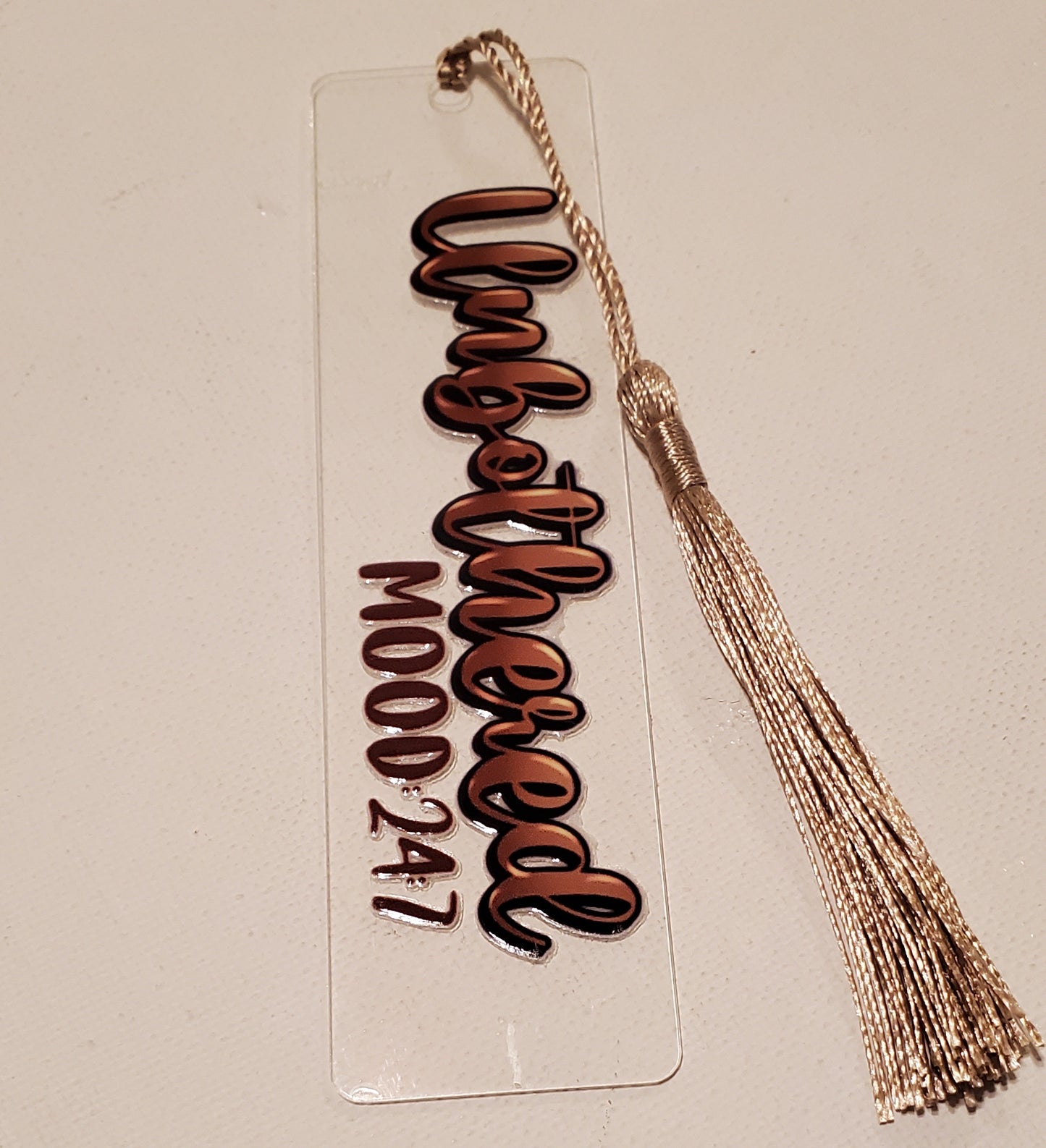 Unbothered with Tan Tassel