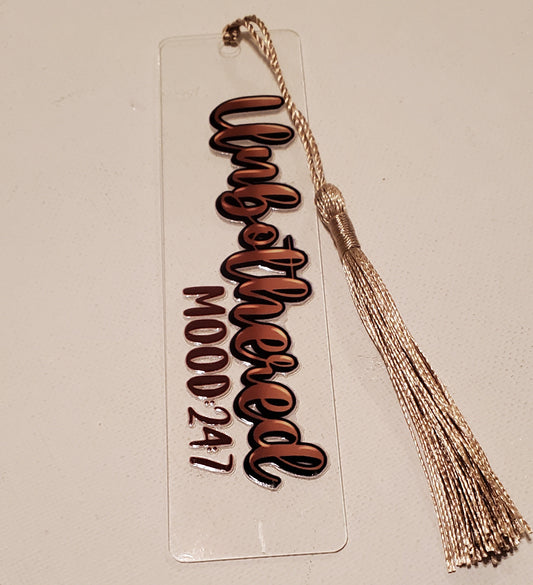 Unbothered with Tan Tassel