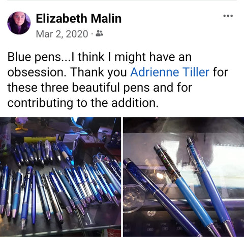 Blue Pens