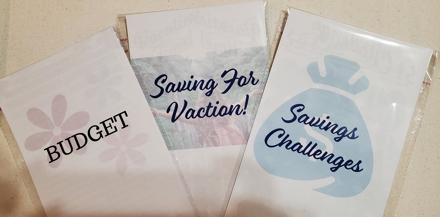 Refill Pages for Learning To Budget and Save Journal