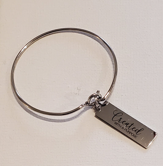 Silver / Created With A Purpose