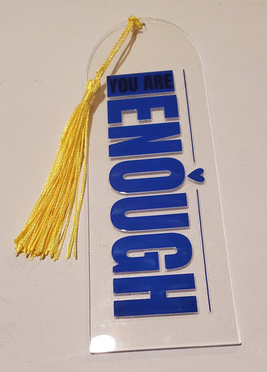 You Are Enough with Yellow Tassel