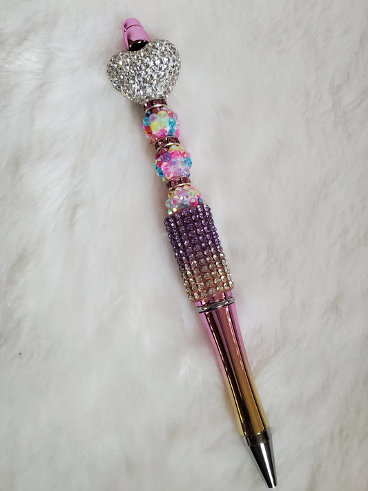Silver Heart/ Multi Color