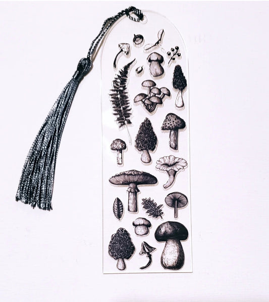 Mushrooms with Gray Tassel